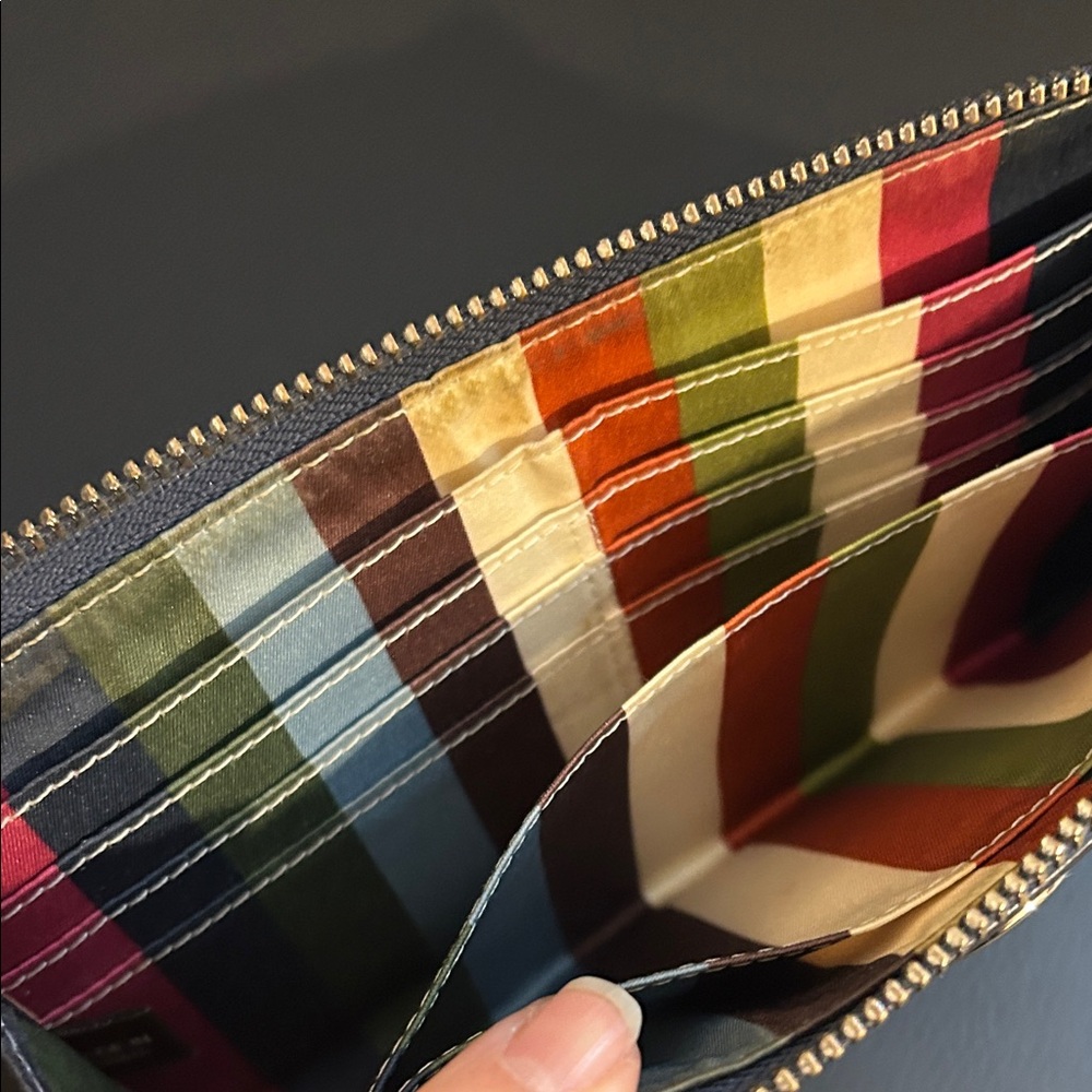 Coach Denim Legacy Y2K Wristlet Wallet - Picture 3 of 10